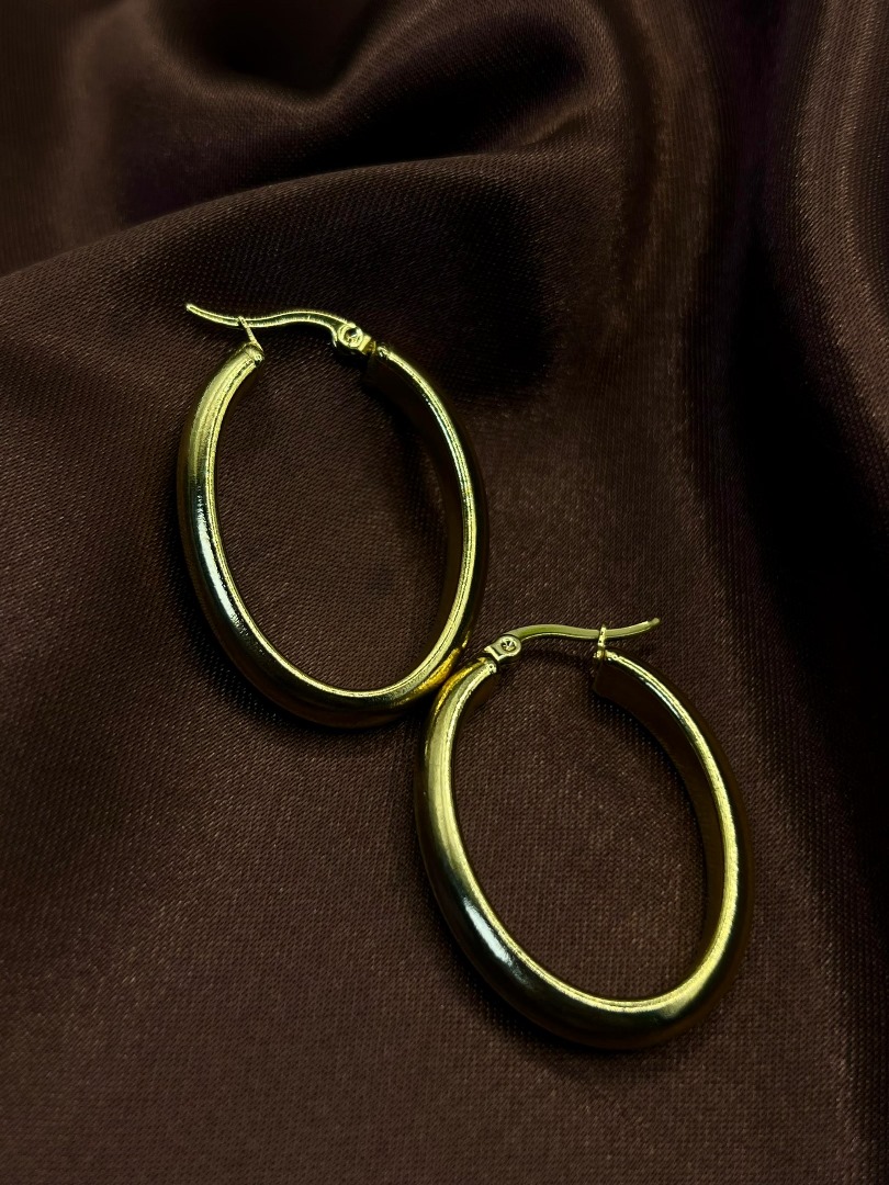 Boucles d'oreilles Fleur Dorée