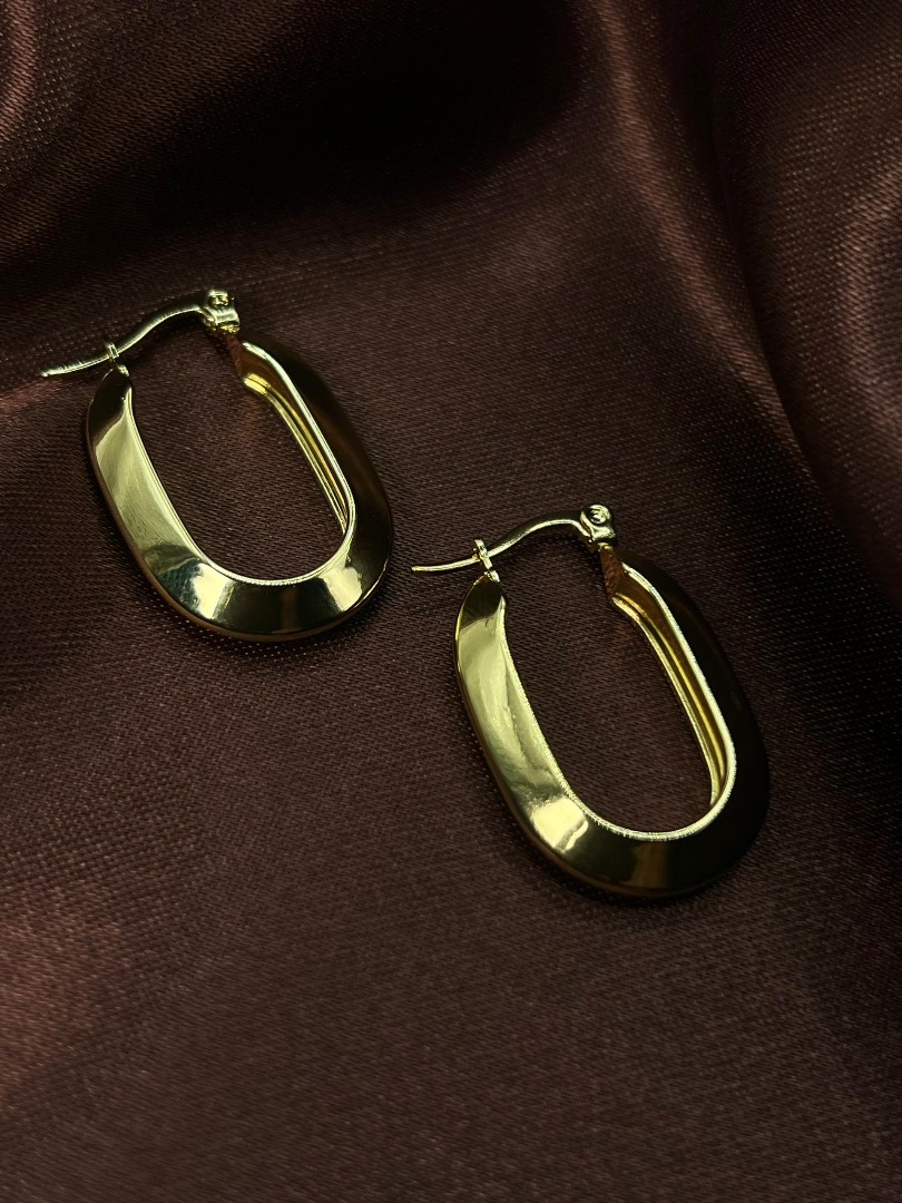 Boucles d'oreilles Créoles Torsadées