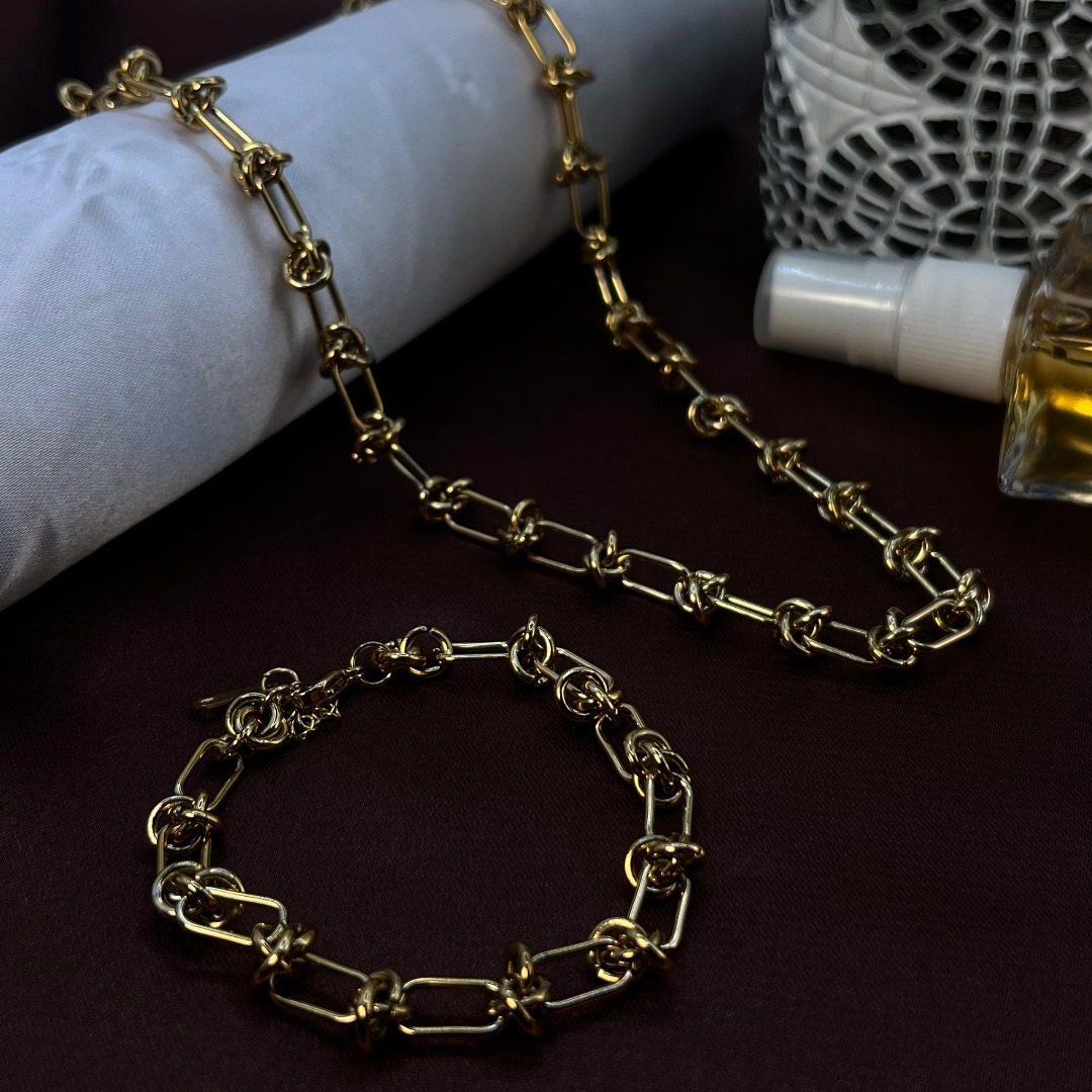 Collier Chaîne Émeraude